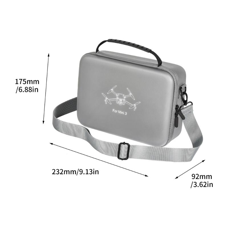 Storage Bag Carrying Suitcase Waterproof For  3/ 3 o Drone- Remote Control Accessory Carry Bag Backpack