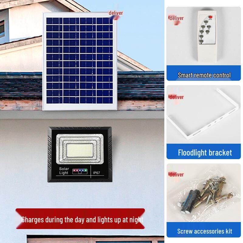 Lishi Crown 80W Solar LED Outdoor Floodlight