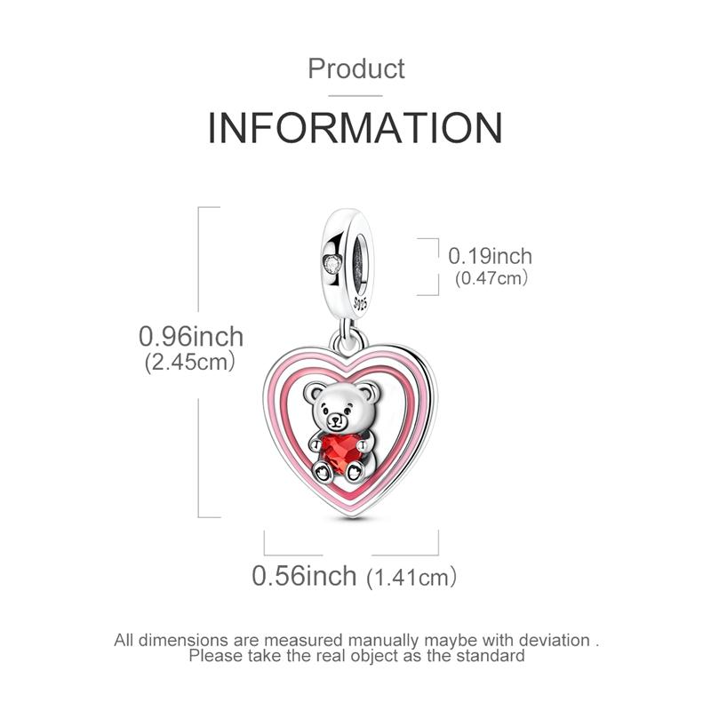 Copper Charms Beads Coffee Hexagram Phone Rings Pendants Fit Women Original Bracelet Diy Jewelry Gift