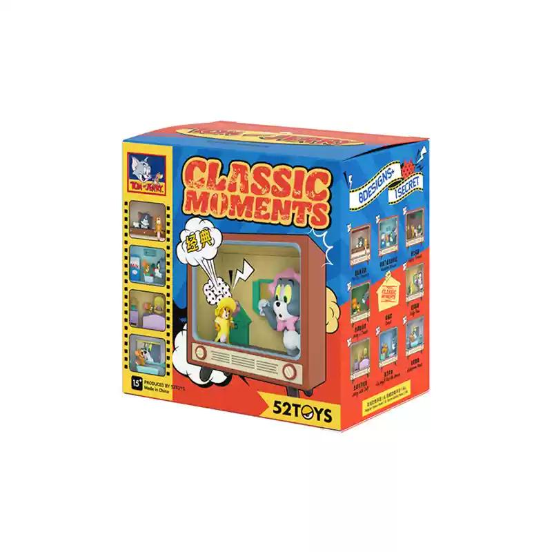 

Нетоксичный 52Toys Том и Джерри Блайнд Бокс Серия Классических Моментов Блайнд Бокс Модная Кукла Настольное Украшение Милый Периферийный Подарок Коллекция