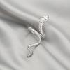 Snake-Shape Punk Hip-hop Ring: Openwork Spirit Animal Design