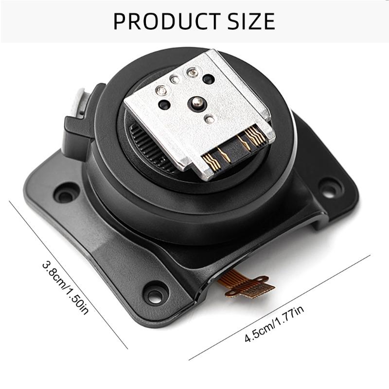 Hot Shoe Replacement Mount Foot Flashing Repair Parts for V1S/V1C/V1N/V1F/V1O Flashing Hot Shoe Mount Base Replacement