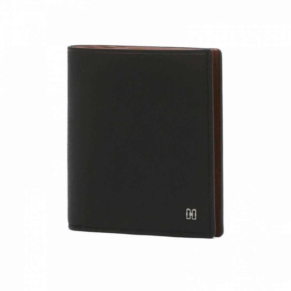 Daks Slim Mini Wallet Black Brown Dbwa6e724bk