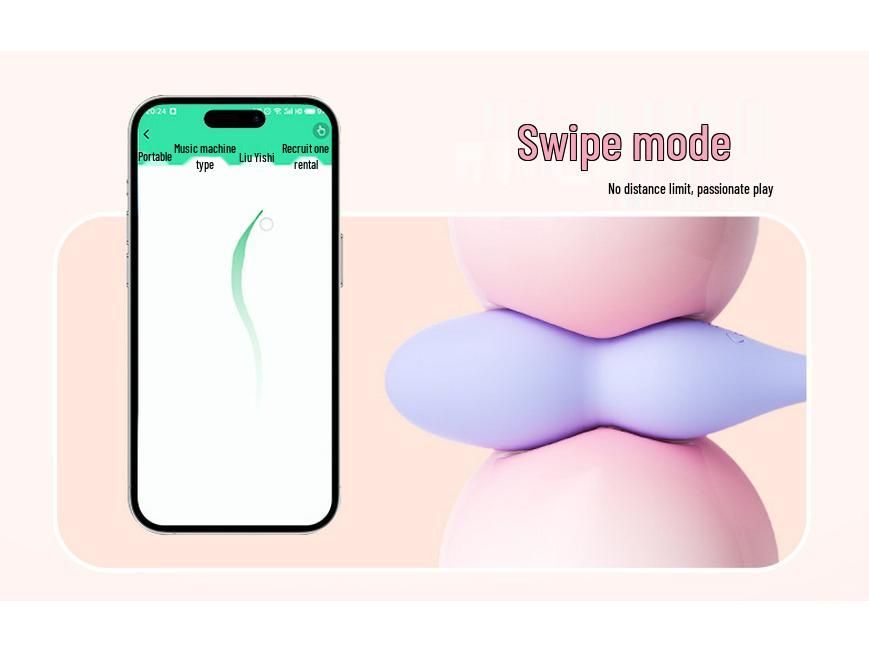 Retractable Strong Vibration Wearable Vibrator for Women - Flirting and Orgasm Enhancement Toy
