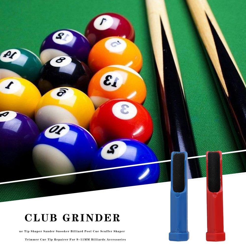 

Cue Sander Frosted Billiard Cue Tip Trimmer Cue Tip Shaper Snooker Cue Head Repairer Snooker Shaper