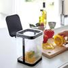Japansk Skrivbords Papperskorg Mini Bänkskiva Papperskorg med Lock för Hem Kök Vardagsrum Bord