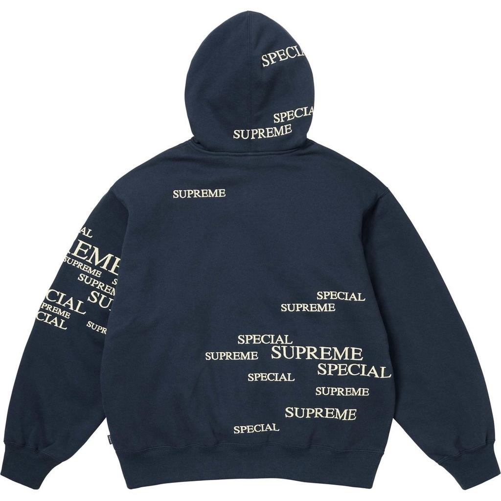 Supreme FW24 WEEK12 Special Zip Up Hooded Sweatshirt Logo Unisex SUP-FW24-204