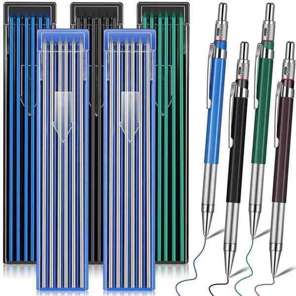 Koreansk stil 2,0 mm mekanisk ritpenna set för smidigt skrivande