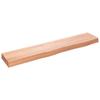 VidaXL Wall Shelf Light Brown 100x20x6cm Solid Treated Oak Wood 363679