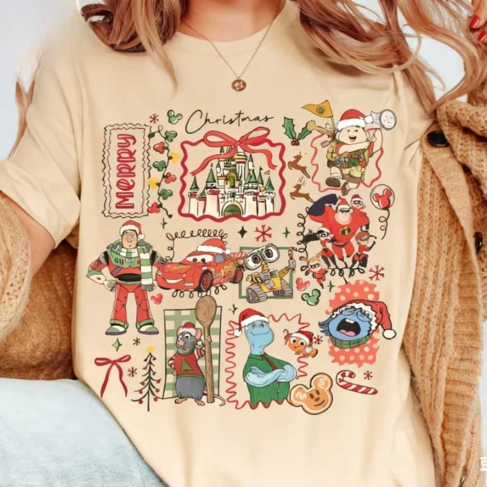 Buzz Lightyear 2025 New Summer Tshirt Women Unisex Oversized Casual Loose Unisex Women Short Sleeve Tee Top
