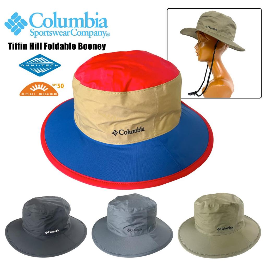 Columbia Tiffin Hill Fall Double Boonie Hat, Size S/M, Peatmoss, PU5612