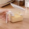 Transparent Seasoning Box Plastic Condiment Storage Container Sealed Seasoning Tank  Household