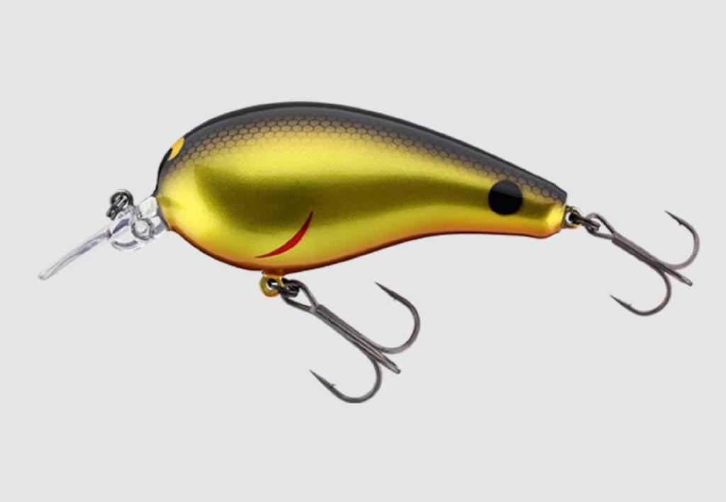 Jackall Geronimo Magnum 70mm Floating Lure Gold & Black Strike (2683)