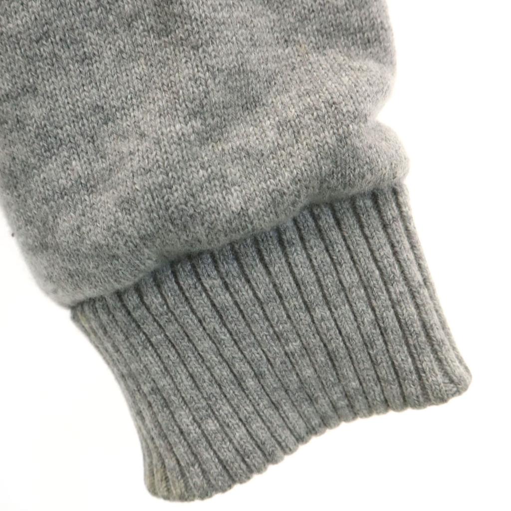 mila schon made in Japan Knit switching Down jacket 50 gray Men's Used