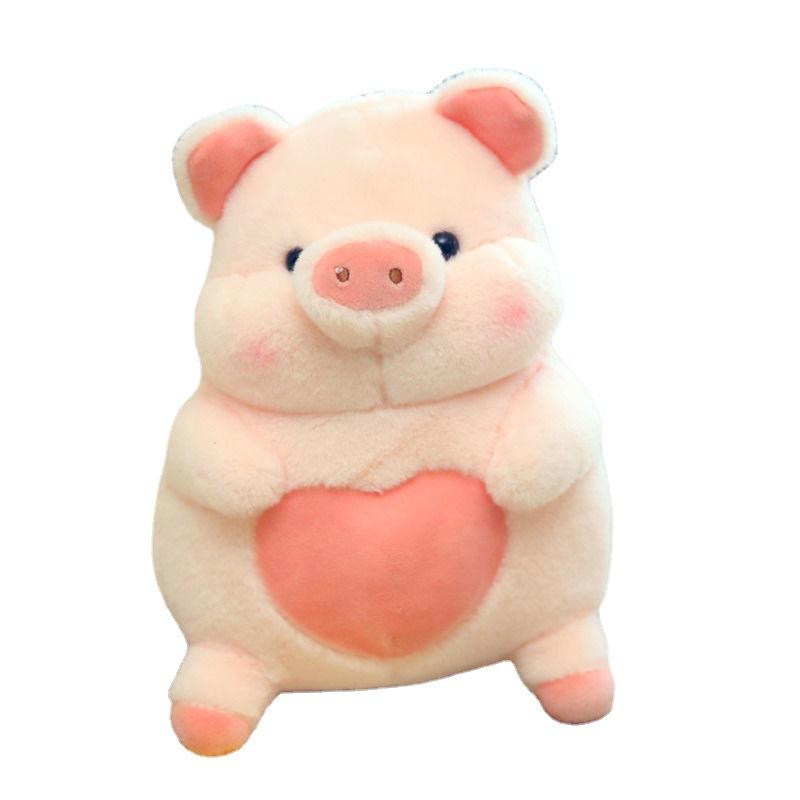 

Plush Heart Pig Toy Kids Cushion Pillow Girls Gift Stuffed Doll Home Decor