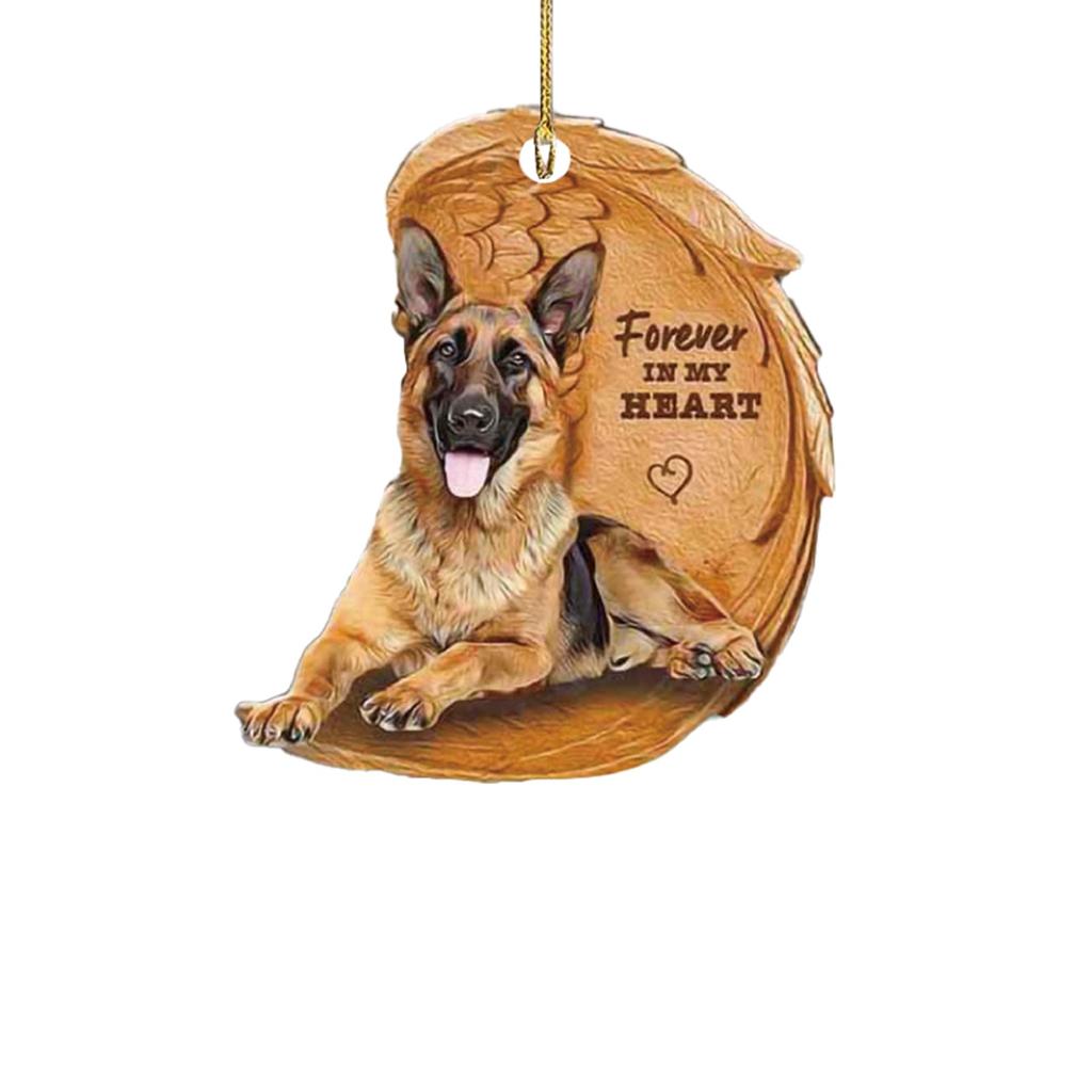 Akrylátové závěsné dekorace pro psy Doplňky do auta Interiérová dekorace Kreativní roztomilý přívěsek na auto