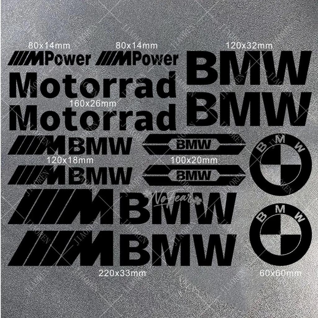 Vinyl Sticker Logo  For BMW E93 F10 F20 F30 F40 F15 F25 F26 F31 F49 F86 M3 M5 X3 x1 e46 M Motorcycle Tank Helmet Car Bike Decal blhn58