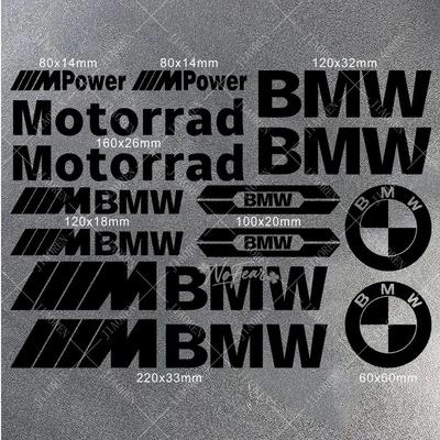MLKF5 For E93 F10 F20 F30 F40 F15 F25 F26 F31 F49 F86 M3 M5 X3 X1 E46 M Moto Sticker Body Bumper Motorcycle Vinyl Decal Car Tuning