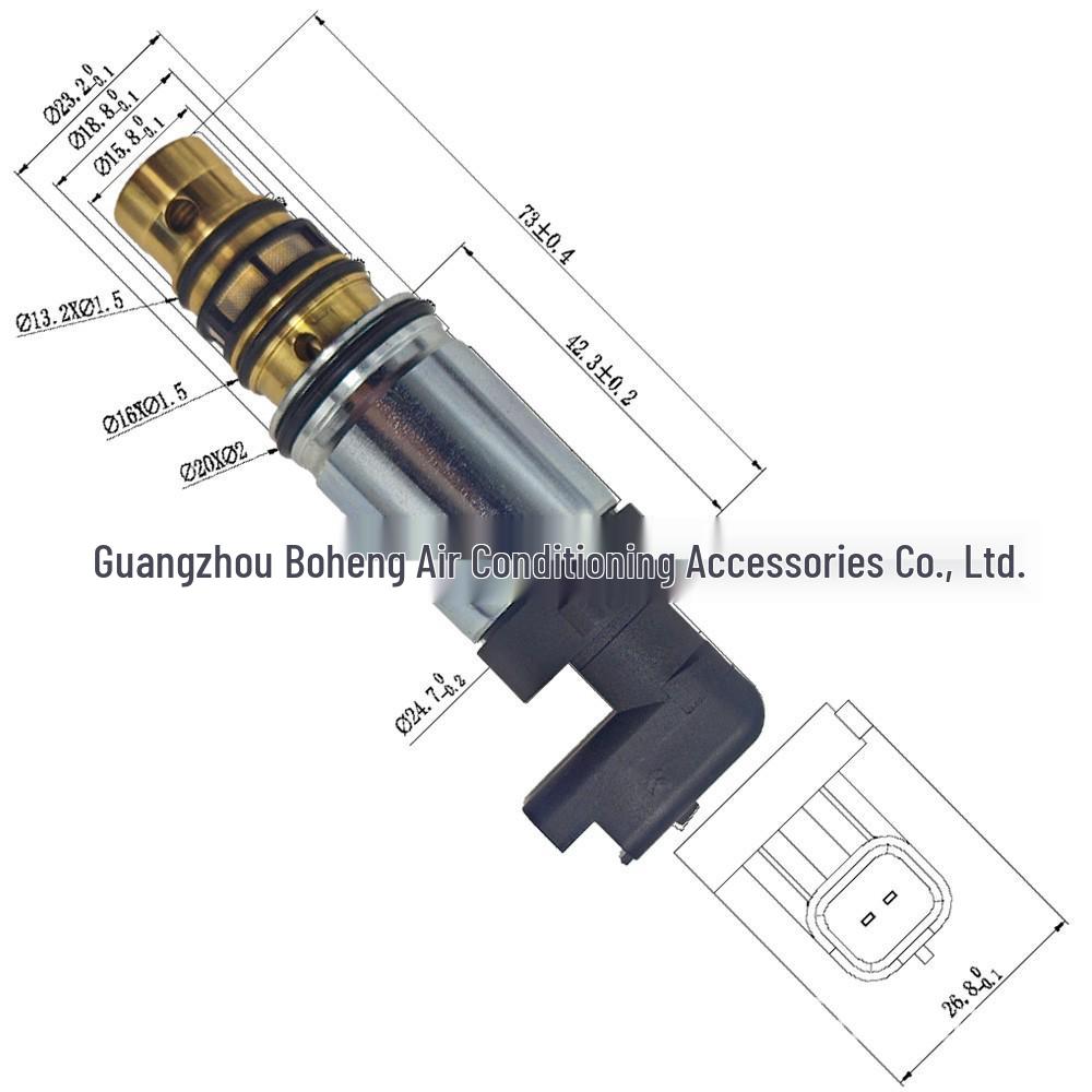 Peugeot/Citroen 307 Air Conditioning Compressor Solenoid Valve