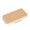 Wood Watch Band Organizer Display Tray DIY Crafting Versatile Handcraft Watchband Storage Case