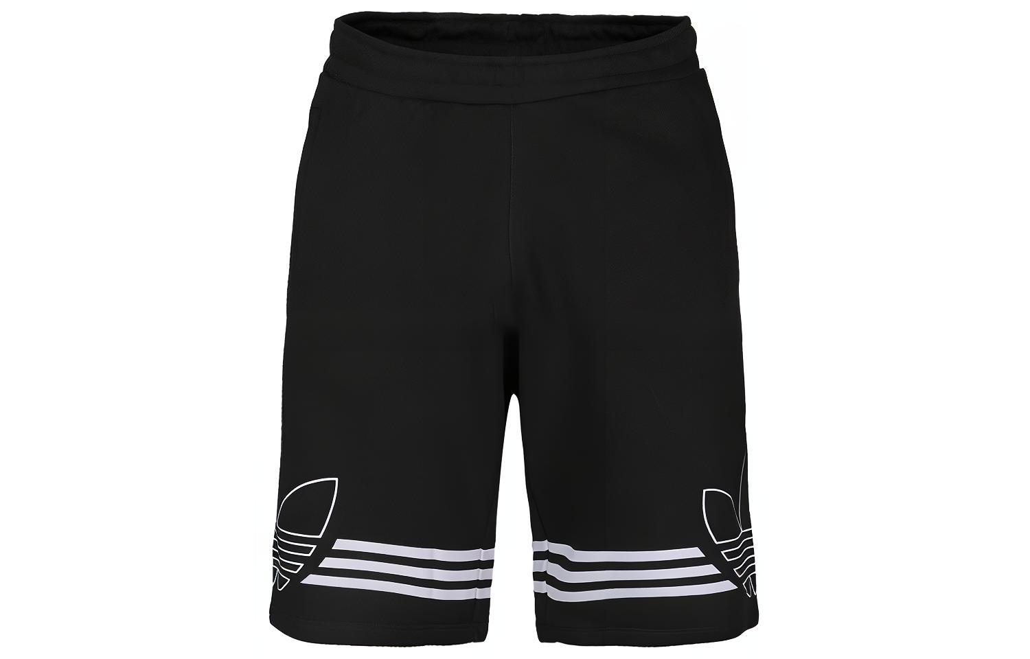 Adidas Originals OUTLINE SHORT Casual Shorts Men s Black Moderate ED4696 XL