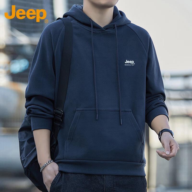 

JEEP Men s Hooded Casual Sweatshirt 2XL