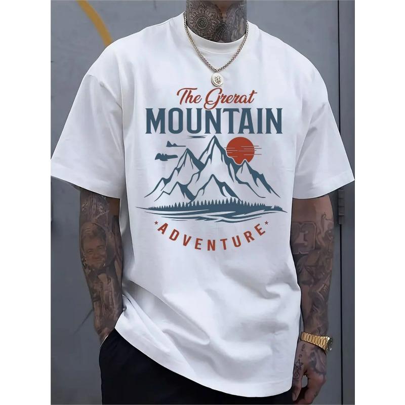 

European sizes Men s casual sportswear short-sleeved shirt, trendy 2D printed pattern, stretchy and comfortable 4XL білий