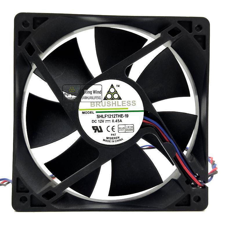 12CM 12025 12V 0.45A Industrial DC Cooling Fan for Computer Case