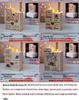 Handmade Heart-Shaped Wooden Candlestick for Valentine's Day and Wedding Decor