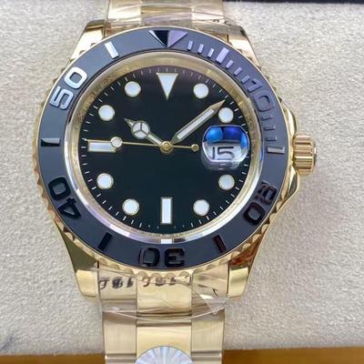 Rolex Yacht-Master 126622 Masculino 40mm Mostrador Cinza, Calendário Luminoso, Pulseira de Borracha, Relógio Automático de Luxo