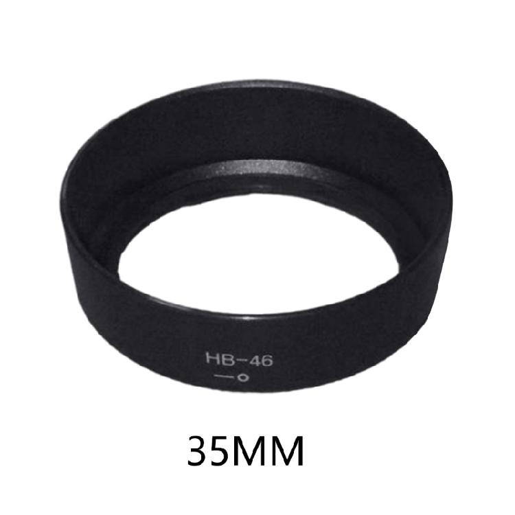 HB46 Reversible Lens Shade for f/1.8G Camera Systems Reduces Chromatic Aberrations and Provides Physical Protections