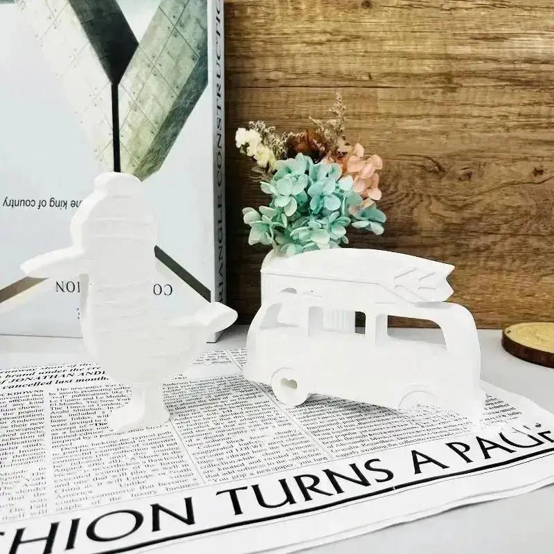 3D Bird Diffuser Seagull Wearing Hat Aromatherapy Candle Silicone Mold Candle Resin Mold Exquisite And Simple Suitable Wholesale