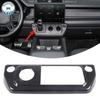 For Land Rover Defender 90 110 130 2026 Car Center Console Gears Air Conditioning Mode Frame Cover Trim Interior Car Accessories
