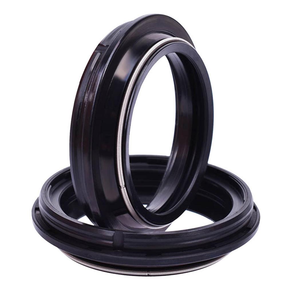 Motorcycle Front Fork Shock Absorber Protector Oil Seal and Dust Kit,43x55x9.5/10.5mm,