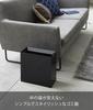 Yamazaki Tower Trash Can, Wide, Black, Approx. W36 x D16 x H33cm, Square, 4495