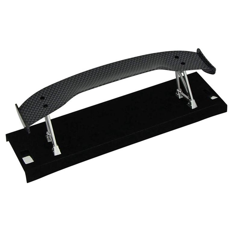Hot-1/10 RC Drift Car On-Road Racing Car Carbon Fiber Tail Wing Rear Spoiler Accessories