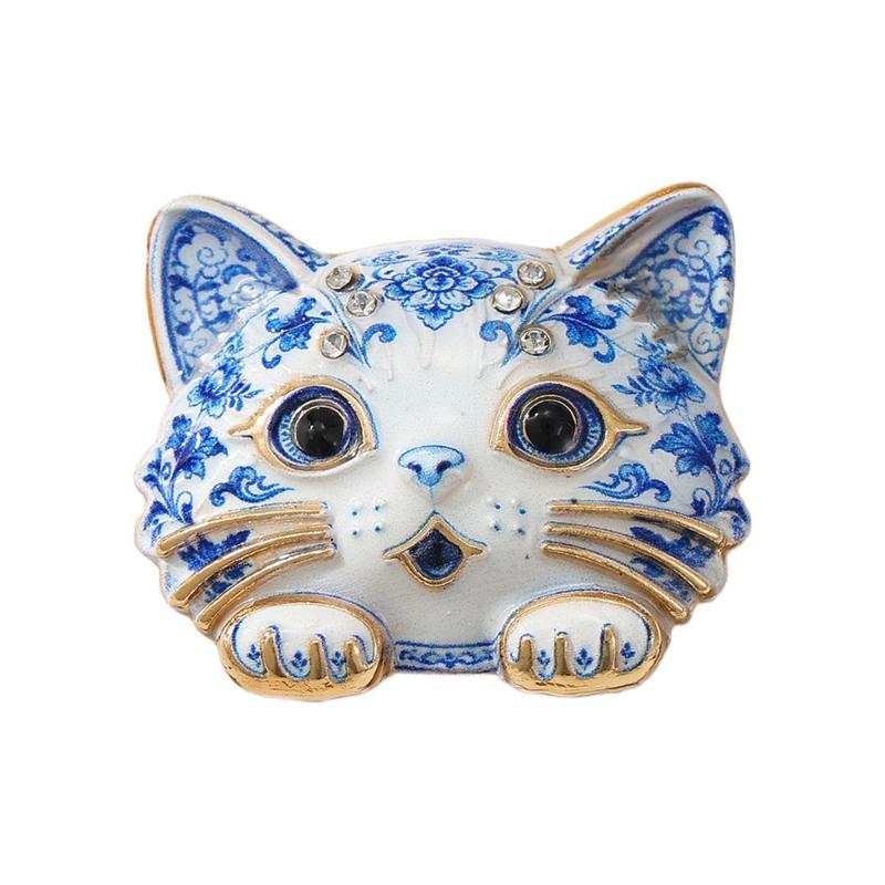 1Pcs Unisex Cute Kitten Animal Pets Casual Party Brooch Pin Gifts Adorable Cat Brooches For Women
