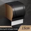 Gold Bathroom Shelf Hook Toilet Paper Holder Toilet Brush Towel Holder Space Aluminum Bathroom Hardware Set Bathroom Accessories