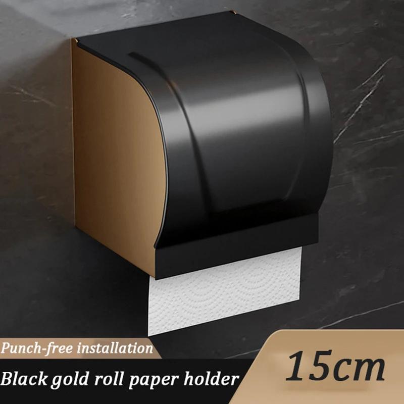 Gold Bathroom Shelf Hook Toilet Paper Holder Toilet Brush Towel Holder Space Aluminum Bathroom Hardware Set Bathroom Accessories