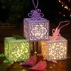 Chinese Style DIY Mid-Autumn Lantern Mid-Autumn Festival Handmade Lanterns Portable   Party Decor
