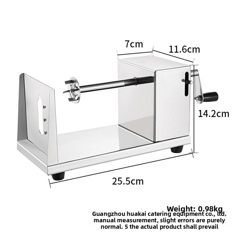 

Коммерческая полуавтоматическая машина для нарезки картофеля фри из нержавеющей стали Potato Tower machine