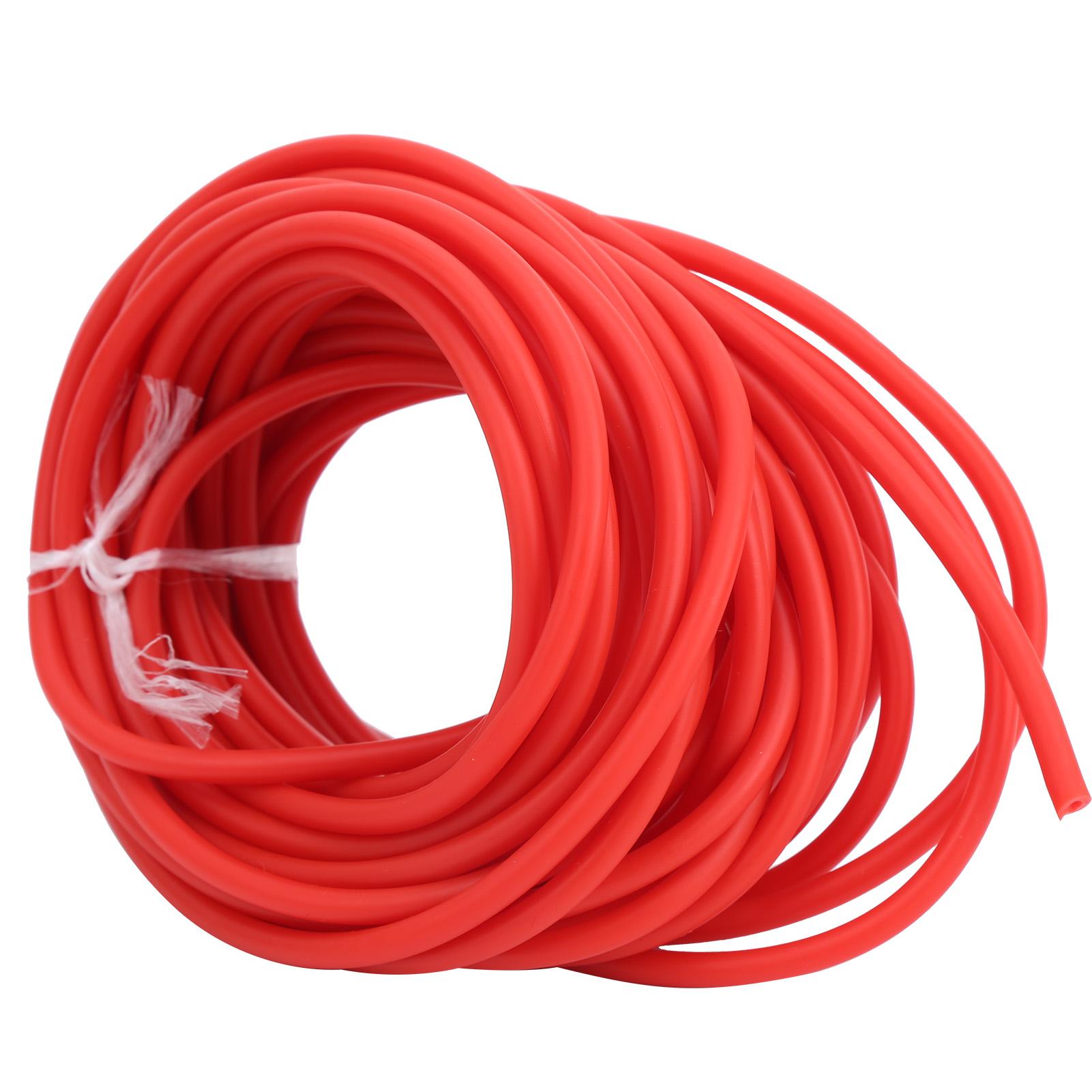 

32,8 фута Латексная трубка Эластичная лента Веревка 1,7 мм ID 4,5 мм OD для Катапульты Охоты на открытом воздухе Фитнеса Красная красный