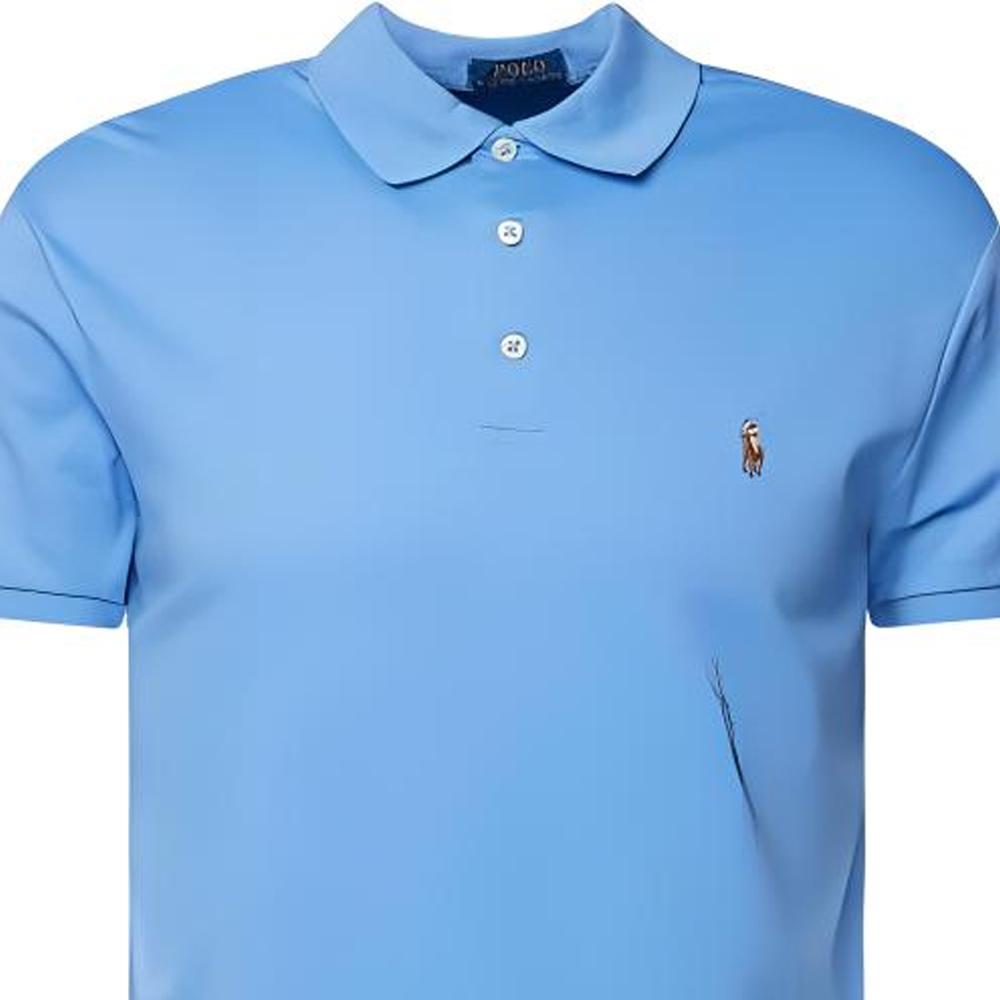 Polo Ralph Lauren Slim Fit Short Sleeve Polo Shirt Men tops Blue 710704319-165
