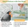 Press Type Ice Cube Maker Silicone Ice Tray Making Mold Creative Storage Box Lid Trays Bar Kitchen Square Cubic Container Set