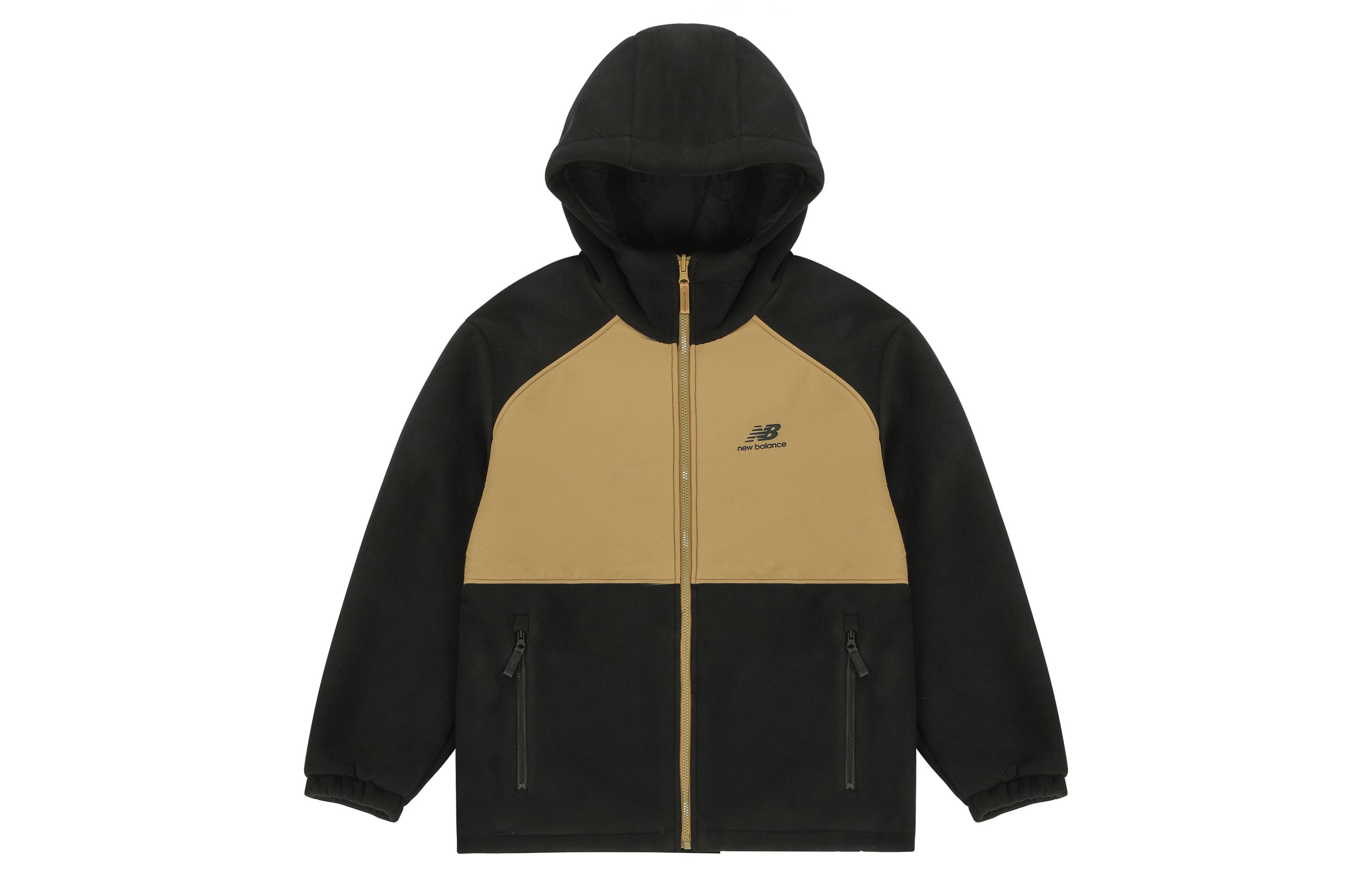 New Balance Jacket Spring Fall Winter Unisex Black Couple s AMJ13383-BK L