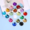 Eco-friendly Acrylic Rhinestones: Round, Faceted, No Hole, DIY Jewelry Accessories