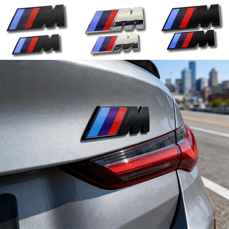 3D ABS Car Body Fender Trunk For BMW M1 M2 M3 M4 M5 M6 M7 E46 E90 F30 X1 X3 X5 X7 E84 F48 E83 F39 Badge Sticker Logo Decor Decal bzbf85