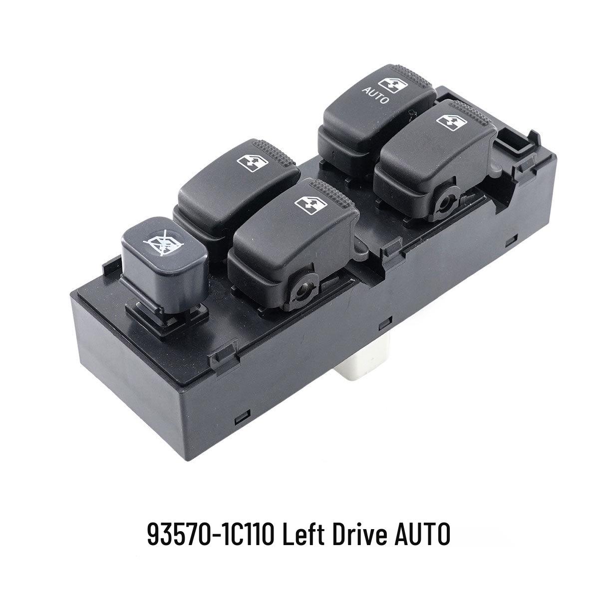 93570-1C110: Fits 2003-2010 Hyundai Electric Window Control Switch.