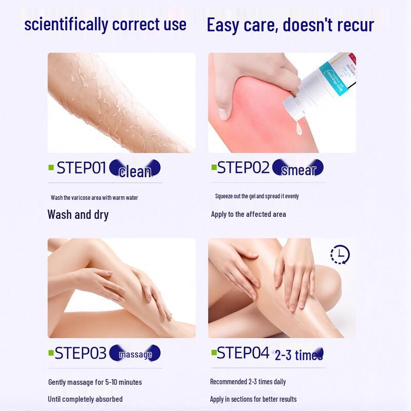 HEBST Varicose Vein Relief Cold Compress Gel