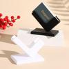 Desk Organizer Business Card Holder | Minimalist Modern Desktop Storage for Office & Home, Perfect Desk Decor Gift